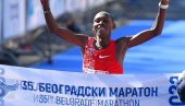 PRVI PROŠAO KROZ CILJ: Kenijac Pol Tiongik pobednik polumaratonske trke