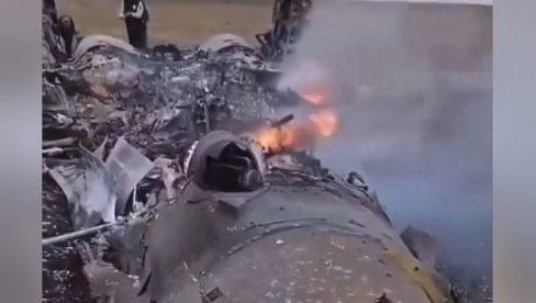 OBOREN JOŠ JEDAN UKRAJINSKI SU-27 Rusko Ministarstvo odbrane navodi da je srušeno i devet dronova