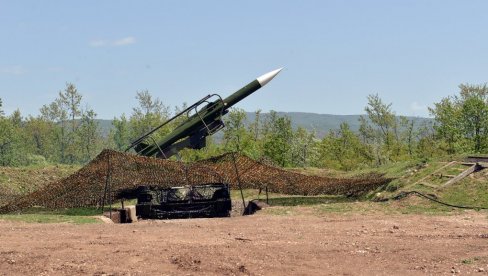 БЕЗБЕДНО НЕБО НАД СРБИЈОМ: Обука на ракетним системима куб у 250. ракетној бригади
