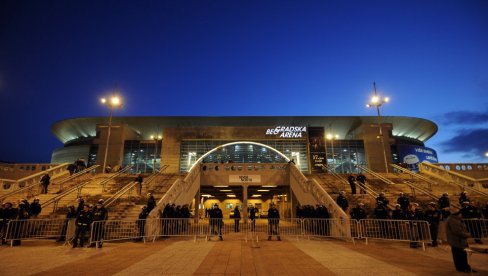 СИЈА КАО ЛАС ВЕГАС: Београдска арена спремна за Фајнал-фоур Лиге шампиона, а о паркету ће се причати (ВИДЕО)