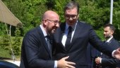 “CILJ SRBIJE JE DA UBRZA SVOJ EVROPSKI PUT”: Predsednik Vučić nakon posete Šarla Mišela (VIDEO)