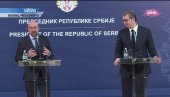 VUČIĆ NAKON SASTANKA SA MIŠELOM: Cilj Srbije je da nastavi evropskim putem (VIDEO)