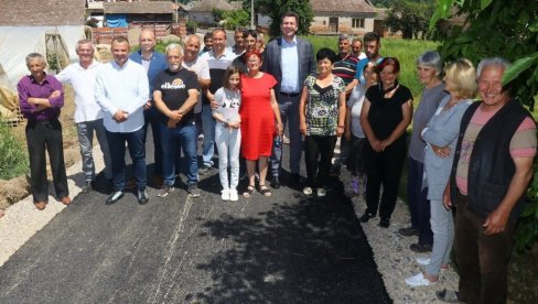 RADOVI U ŠABAČKOM KRAJU: Šest ulica u Mrđanovcu prvi put dobile asfalt