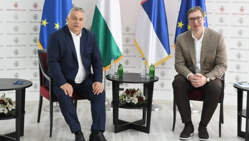 VUČIĆ ZAHVALIO ORBANU: Neka živi prijateljstvo između Srbije i Mađarske (VIDEO)