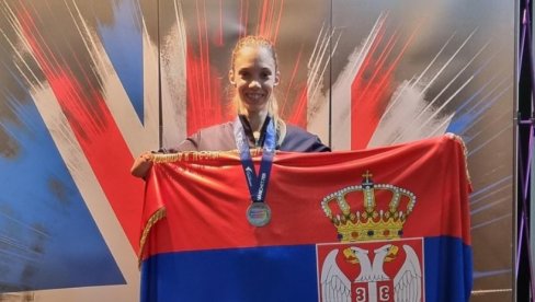 НОВИ УСПЕХ НАШИХ ПАРАТЕКВОНДИСТА: Марија Мичев освојила европско сребро