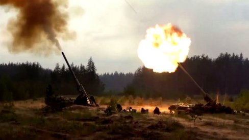 ZASTRAŠUJUĆA MOĆ RUSKE HAUBICE: "Malka" jednom granatom potpuno uništava betonski bunker - pogledajte snimak dejstva po Ukrajincima (VIDEO)