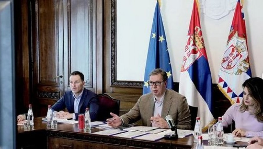 Slika broj 1078621. "OTVORENI BALKAN NAJBOLJA INICIJATIVA" Vučić: Spremamo velike stvari za građane Srbije, Albanije i Severne Makedonije