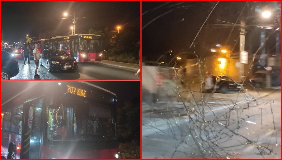 NAPADNUTA NOVINARKA "NOVOSTI": Potukli se nasred puta i razbili šoferku na autobusu, pa nasrnuli na našu koleginicu (FOTO/VIDEO)