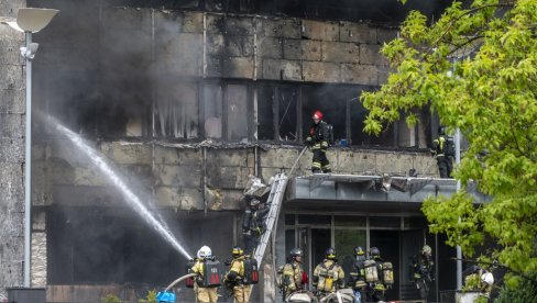 NOVI DETALJI POŽARA U MOSKVI: Dve osobe povređene, vatra lokalizovana