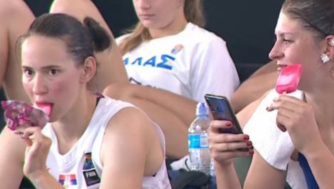 SRPKINJE RAZBILE HRVATICE PA SE POČASTILE RUMENKOM: Hit snimak naše ženske basket reprezentacije (VIDEO)