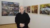 PRONIKAO U DRAMU SAVREMENOG ČOVEKA: U Valjevu otvorena izložba crteža i slika Momčila Antonovića