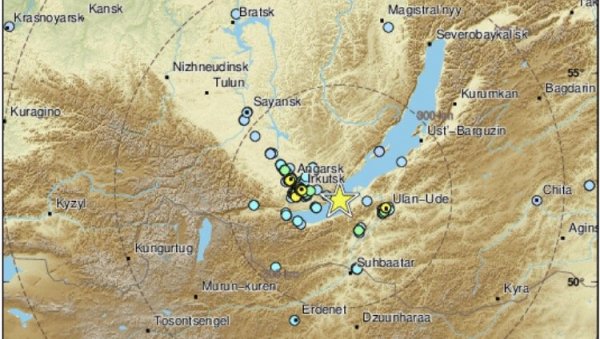 ЈАК ЗЕМЉОТРЕС У РУСИЈИ: Тресао се Бајкал на 8.3 степена