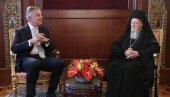 МИЛО КОД ВАРТОЛОМЕЈА ТРАЖИ ШАНСУ ЗА МИРАША: Председник Црне Горе пронашао новог савезника у старој тежњи да потисне Српску православну цркву