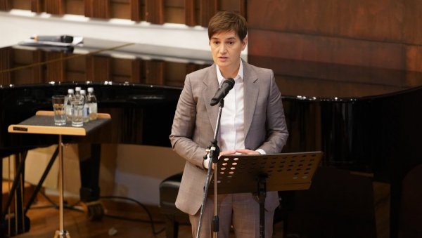 АНА БРНАБИЋ У БЕОГРАДСКОЈ ФИЛХАРМОНИЈИ: Представљено идејно решење за нову дворану - Хвала вам што нас чините бољим људима (ФОТО/ВИДЕО)