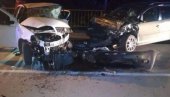 DIREKTAN SUDAR NA MLAVSKOM MOSTU: Teška saobraćajna nesreća u Starom Kostolcu (FOTO)