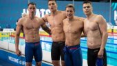 MUŠKA ŠTAFETA UMALO OBORILA DRŽAVNI REKORD: Srpski plivači u velikom finalu zauzeli osmu poziciju