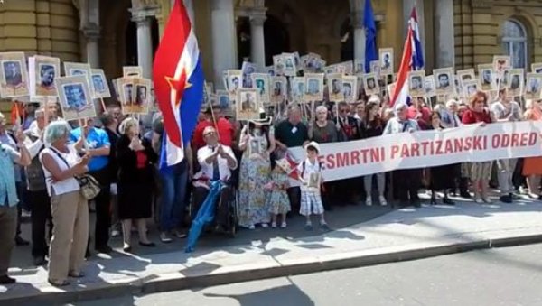 НЕМА ПАРА ЗА БЕСМРТНИ ОДРЕД: Хрватска Влада не да новац антифашистима, отказано обележавање 22. јуна
