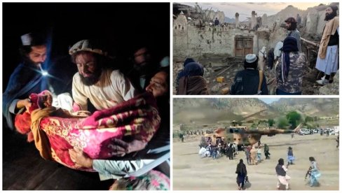 CRNE BROJKE RASTU, NAJMANJE 2.500 MRTVIH: Desetine hiljada povređenih nakon zemljotresa u Avganistanu