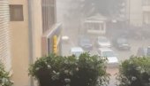 GRAD OPUSTOŠIO BUJANOVAC Olujni vetar čupao drveće, došlo i do prekida u snabdevanju strujom (VIDEO)
