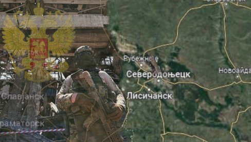 ОПСАДА СА ТРИ СТРАНЕ: Битка за последњи велики град Луганска - Руси заузели цео Хирски округ! Украјинци јављају: Непријатељ је ушао