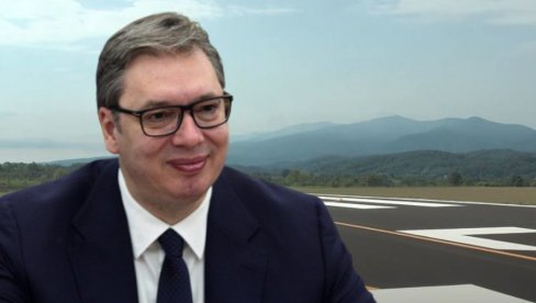 VUČIĆ SUTRA U KRUŠEVCU: Predsednik na ceremoniji svečanog otvaranja aerodroma Rosulje