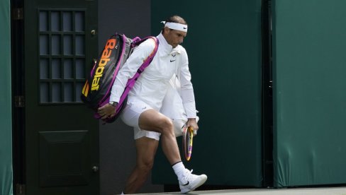 TENISKI ŠOK: Rafael Nadal se povukao s Vimbldona!