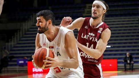 LETONCI ZA LAKŠE LETO: Košarkaše Srbije očekuje veoma važan meč u kvalifikacijma za Mundobasket