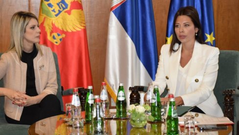 DOGOVORENO POTPISIVANJE MEMORANDUMA: Ministarka Irena Vujović se sastala sa ministarkom ekologije Crne Gore
