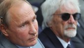 PRIMIO BIH METAK ZA PUTINA: Novi skandala u Formuli 1, Eklston osužen zbog podrške predsedniku Rusije