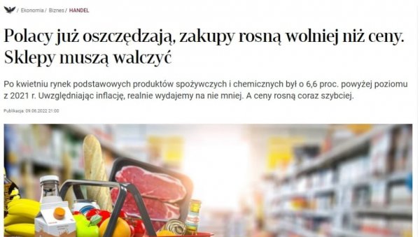 ДРАСТИЧАН СКОК ЦЕНА У ПОЉСКОЈ: Грађани штеде на храни, инфлација уништава локалне продавце