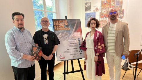 SRPSKI STRIP USRED PARIZA: Kolektivnom izložbom i knjigom predstavljeni naši vrhunski umetnici