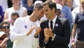 SCENA ZA PAMĆENJE: Novak Đoković sreo Rodžera Federera na Vimbldonu, a onda... (FOTO)