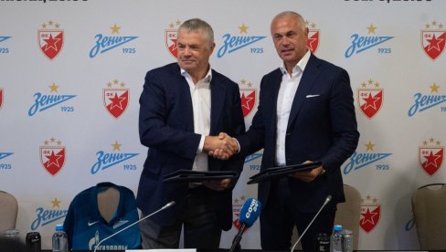SARADNJA NA SVIM NIVOIMA: Crvena zvezda i Zenit produžili ugovor o poslovnoj kooperaciji