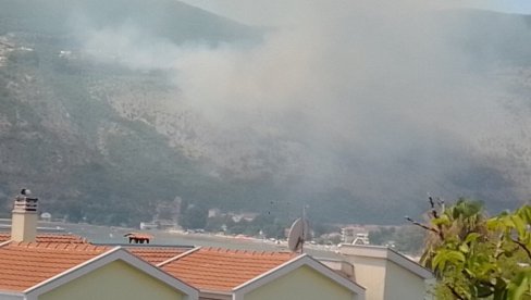 BESANA NOĆ ZA HERCEGNOVSKE VATROGASCE: Požar pod kontrolom, ekipe i dalje na terenu