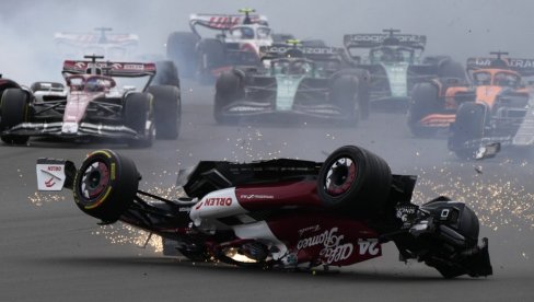 NE ZNAM KAKO SAM PREŽIVEO Ispovest pilota Formule 1 kome je halo spasao život: Nešto curi po meni, ne znam je li krv ili gorivo (FOTO)