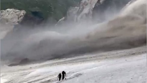 ПЕТ ХЕЛИКОПТЕРА У АКЦИЈИ СПАСАВАЊА: Покренула се велика лавина на Алпима, сумња се да има затрпаних