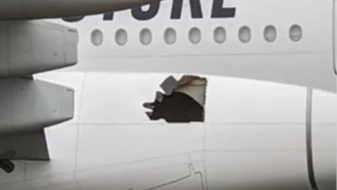 БЕЗБЕДНО ЛЕТЕЛИ СА РУПОМ НА АВИОНУ: Шокантно откриће на Ербасовој летелици, која је слетела после 14 сати (ВИДЕО)