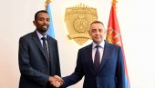 VULIN SA AMBASADOROM SOMALIJE: Naše zemlje povezuje iskreno prijateljstvo i uspešna saradenja u Pokretu nesvrstanih