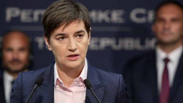 KURTI IS THE SHAME OF TODAY'S BALKANS: Brnabić reacted to Aljbin's statement