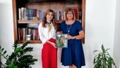 ENERGIJA SUNCA: Maja Gojković ugostila umetnicu iz Niša