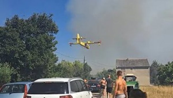 ЛОКАЛИЗОВАН ПОЖАР У ХРВАТСКОЈ: Ватру су гасила два канадера и две летелице за гашење пожара