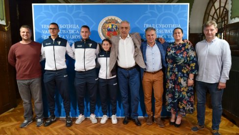 GRADONAČELNIK BAKIĆ: Ponosni smo na uspehe subotičkih tenisera