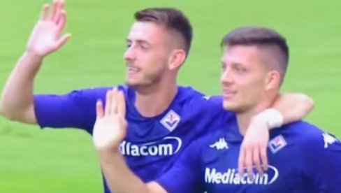 STRAŠAN DEBI LUKE JOVIĆA: Srbin dao četiri gola na prvom meču za Fiorentinu (VIDEO)
