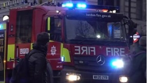 POŽAR U LONDONU: Više od 150 ljudi evakuisano na Trafalgar skveru