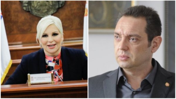 THE CLINCH OF VULINA AND ZORANE CONTINUES: The Minister replied - I am not a member of SNS, but I have never been a member of any party of yellow scum