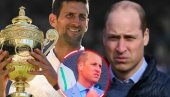 ХИТ СНИМАК СА ВИМБЛДОНА: Принц Вилијам прекршио строго правило због Новака (ВИДЕО)