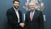 SARADNJA BEOGRADA I SAD: Šapić ugostio Kristofera Hila