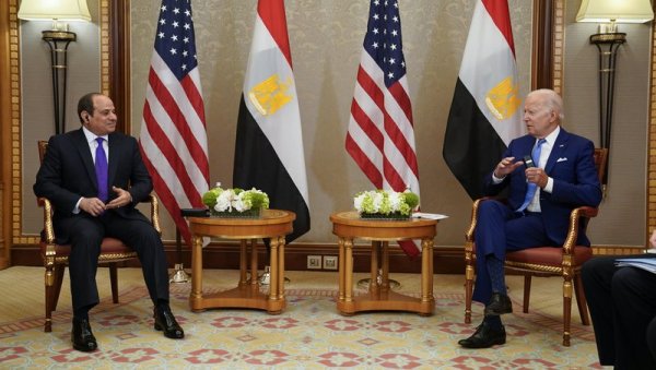 БАЈДЕН СЕ САСТАО СА АЛ-СИСИЈЕМ: Шта су биле главне теме разговора америчког и египатског председника