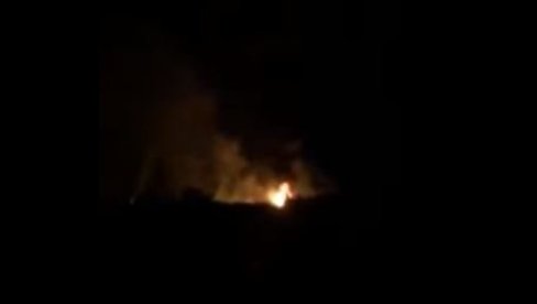PRVI SNIMCI SA MESTA PADA AVIONA U GRČKOJ: Odjekuju eksplozije nedaleko od Kavale (VIDEO)