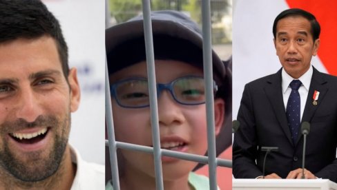HIT VIDEO: Novak Đoković, veći i od azijskog predsednika! Mališan iz Indonezije oduševio Srbiju